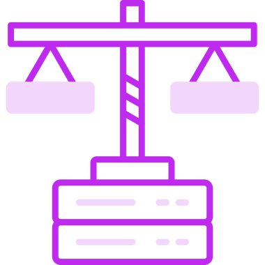 Veri Web simgesi basit illüstrasyon 