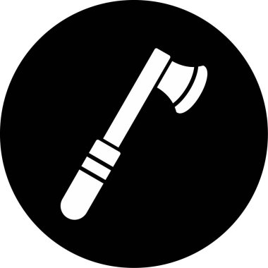 Balta ağ simgesi, vektör illüstrasyonu 