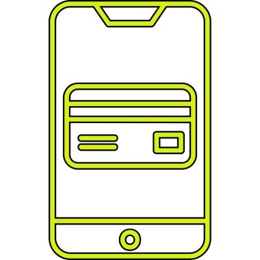 akıllı telefon ve kredi kartı, Ödeme Yöntemi simgesi