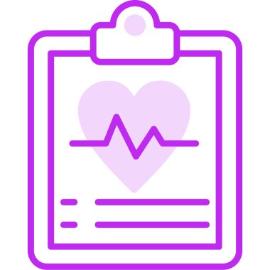 Tıbbi ikonun vektör illüstrasyonu, Sağlık kavramı       