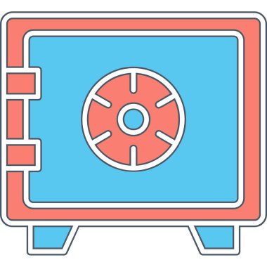 güvenli simge vektör illüstrasyonu 