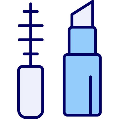 Makyaj Ağı simgesi basit illüstrasyon 