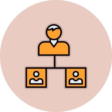 ağ bağlantısı simgesi ana hat biçiminde 