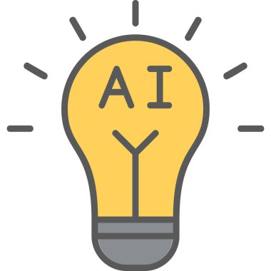 Moda biçiminde fikir simgesi  