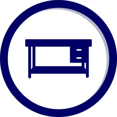 Resepsiyon simge vektör çizim 