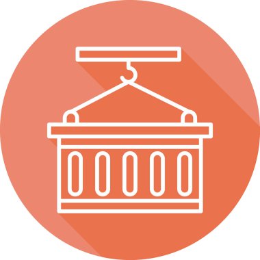 kabuk ağ simgesi vektör illüstrasyonu