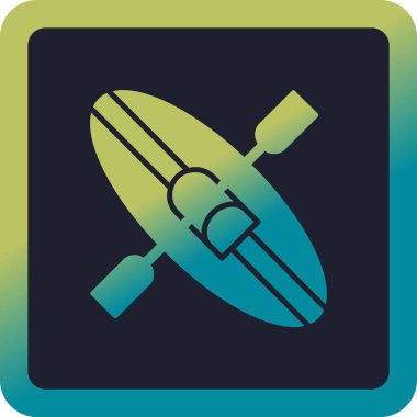 Kano. Web simgesi basit illüstrasyon