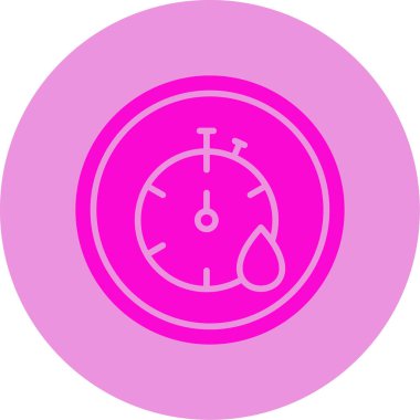 Hızlı Kuru vektör simgesi, illüstrasyon 