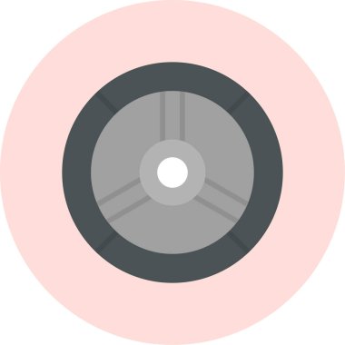 lastik simgesi vektör illüstrasyonu 