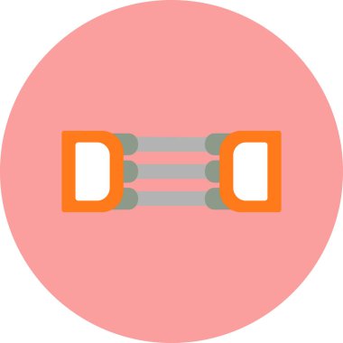 Göğüs açıcı simgesinin web illüstrasyonu