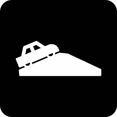 Yokuş yukarı giden arabanın resmi 