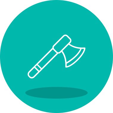 Balta ağ simgesi, vektör illüstrasyonu 