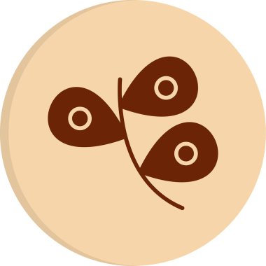 Zeytin Ağı simgesi, vektör illüstrasyonu