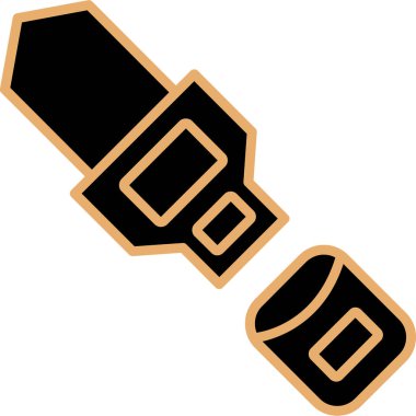 Özdenetim web simgesi, vektör illüstrasyonu