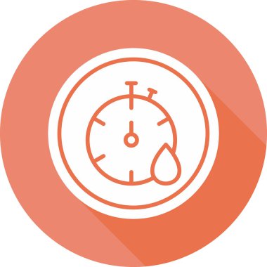 Hızlı Kuru vektör simgesi, illüstrasyon 