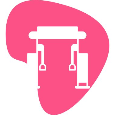 Cable Crossover Web simgesi basit illüstrasyonuName