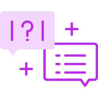 Quiz web simgesi vektör illüstrasyonu