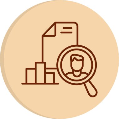 grafik grafikli kullanıcı simgesi, vektör illüstrasyonu basit tasarım