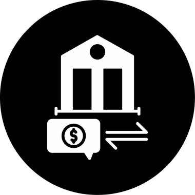 Mali politika. Web simgesi basit tasarım