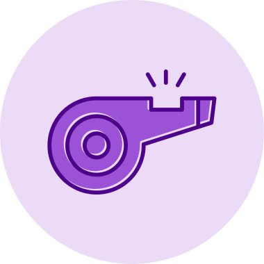 Web tasarımı için ıslık simgesi, vektör illüstrasyonu 