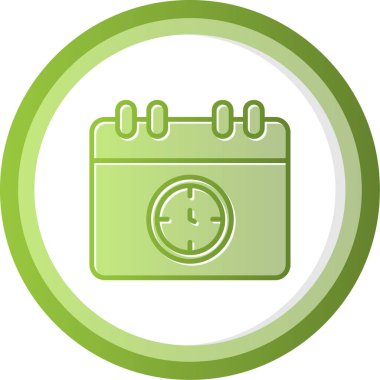 Takvim. Web simgesi basit tasarım 