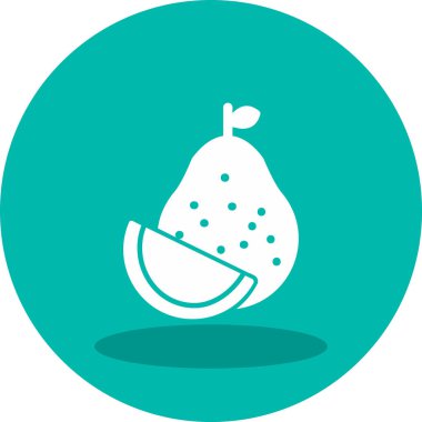  Pomelo web simgesi vektör illüstrasyonu