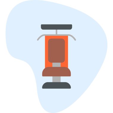 Modern Gym Machine simgesinin vektör çizimi         