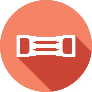 Göğüs açıcı simgesinin web illüstrasyonu