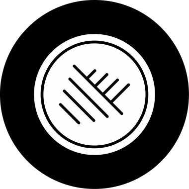 Bileşen simgesinin vektör illüstrasyonu