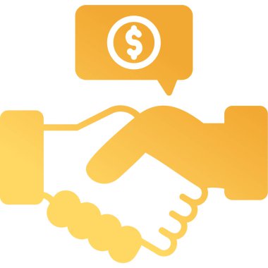 Ekonomi simgesi modern basit illüstrasyon 