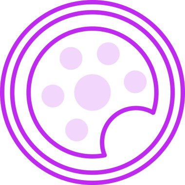 Palet simgesini boya, vektör illüstrasyonu