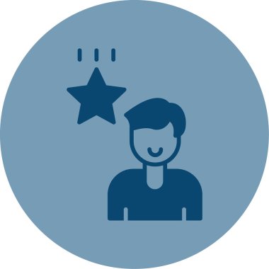 Hırs simgesi, vektör illüstrasyonu 