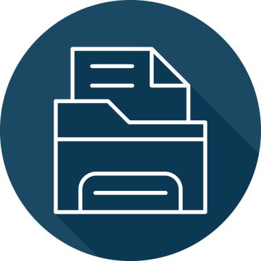 dizin simgesi, vektör illüstrasyonu basit tasarım