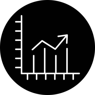iş büyümesi grafik vektör illüstrasyonu