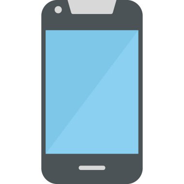 Smartphone web simgesi, vektör çizim 