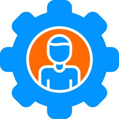 İlişki insanları simgesinin vektör illüstrasyonu