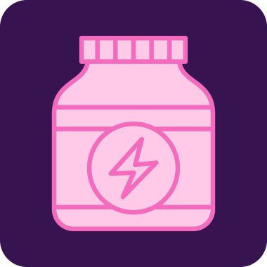 Ek şişe ikonu vektör illüstrasyonu