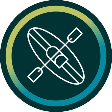 Kano. Web simgesi basit illüstrasyon