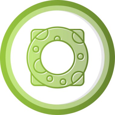 Can simidi. Web simgesi basit illüstrasyon