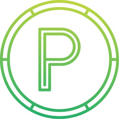 Web simgesi Otopark, illüstrasyon vektör