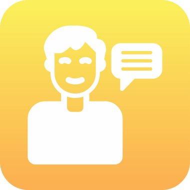 Tavsiye Ağı simgesi basit illüstrasyon