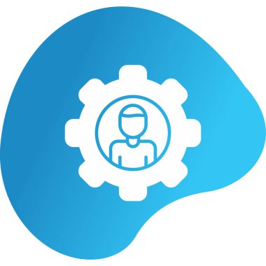 İlişki insanları simgesinin vektör illüstrasyonu