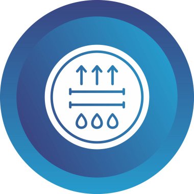 Nem. Web simgesi vektör illüstrasyonu