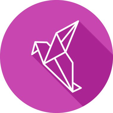 kuş ağı simgesi, vektör illüstrasyonu 