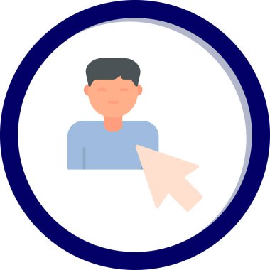 Seçili web simgesi vektör illüstrasyonu