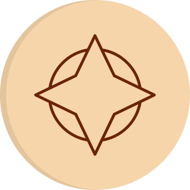 Ağaç folyosu. Web simgesi basit illüstrasyon