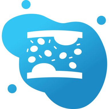 Atardamar. Web simgesi vektör illüstrasyonu