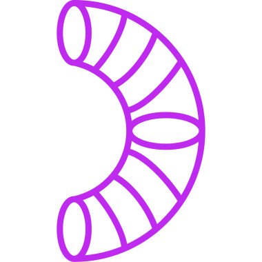 Torus. Web simgesi vektör illüstrasyonu
