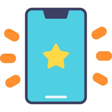 Dijital pazarlama, derecelendirme. Web simgesi basit illüstrasyon