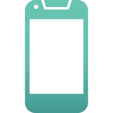 Smartphone web simgesi, vektör çizim 